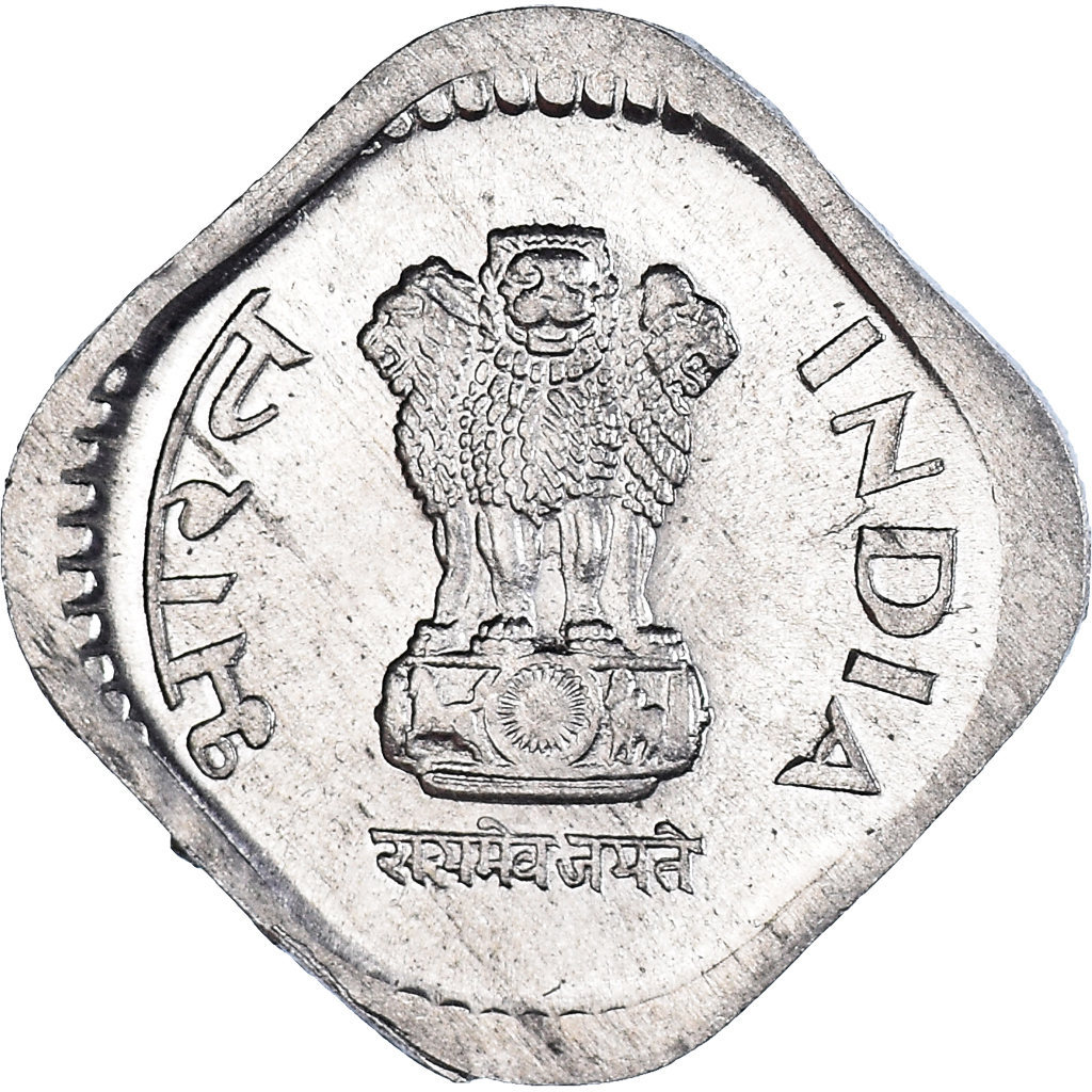 Coin, INDIA-REPUBLIC, 5 Paise, 1992, , Aluminum, KM:23a