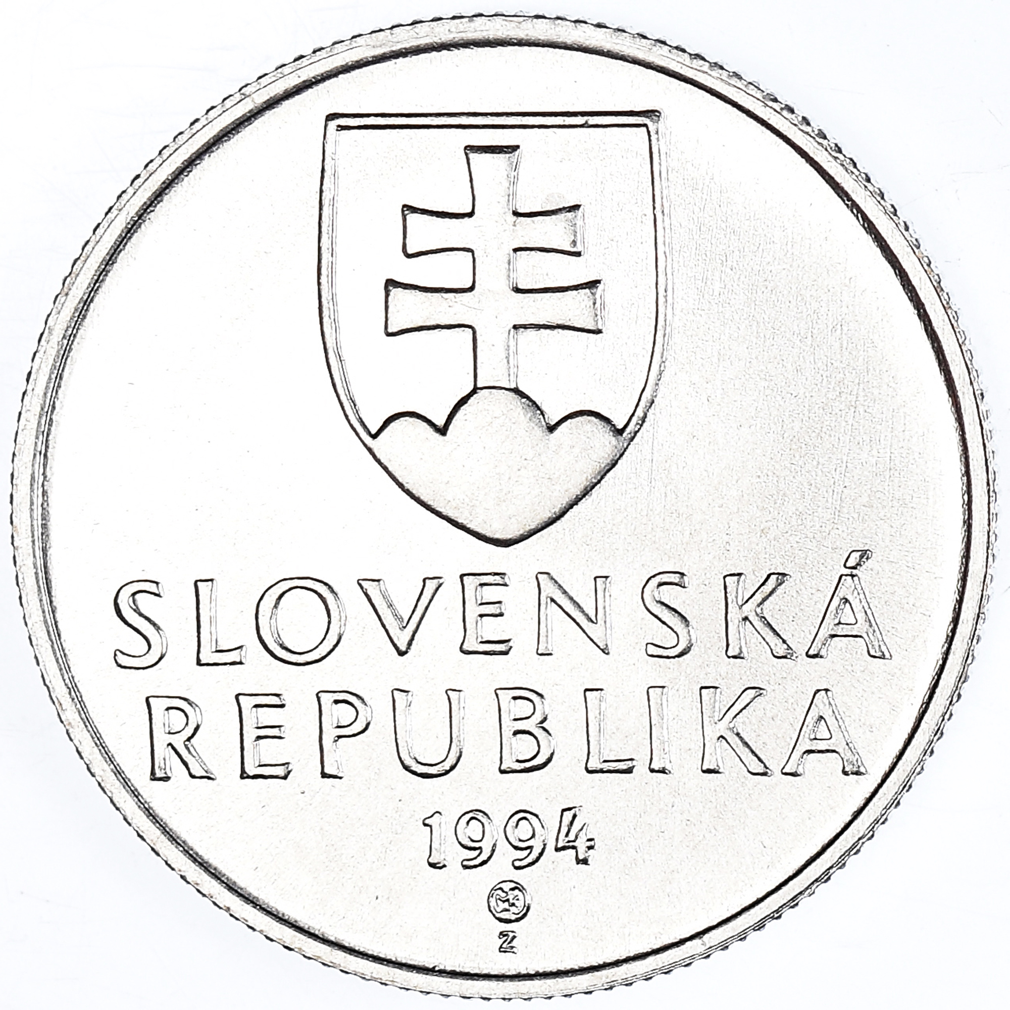 Moneda, Eslovaquia, 20 Halierov, 1994, SC+, Aluminio, KM:18