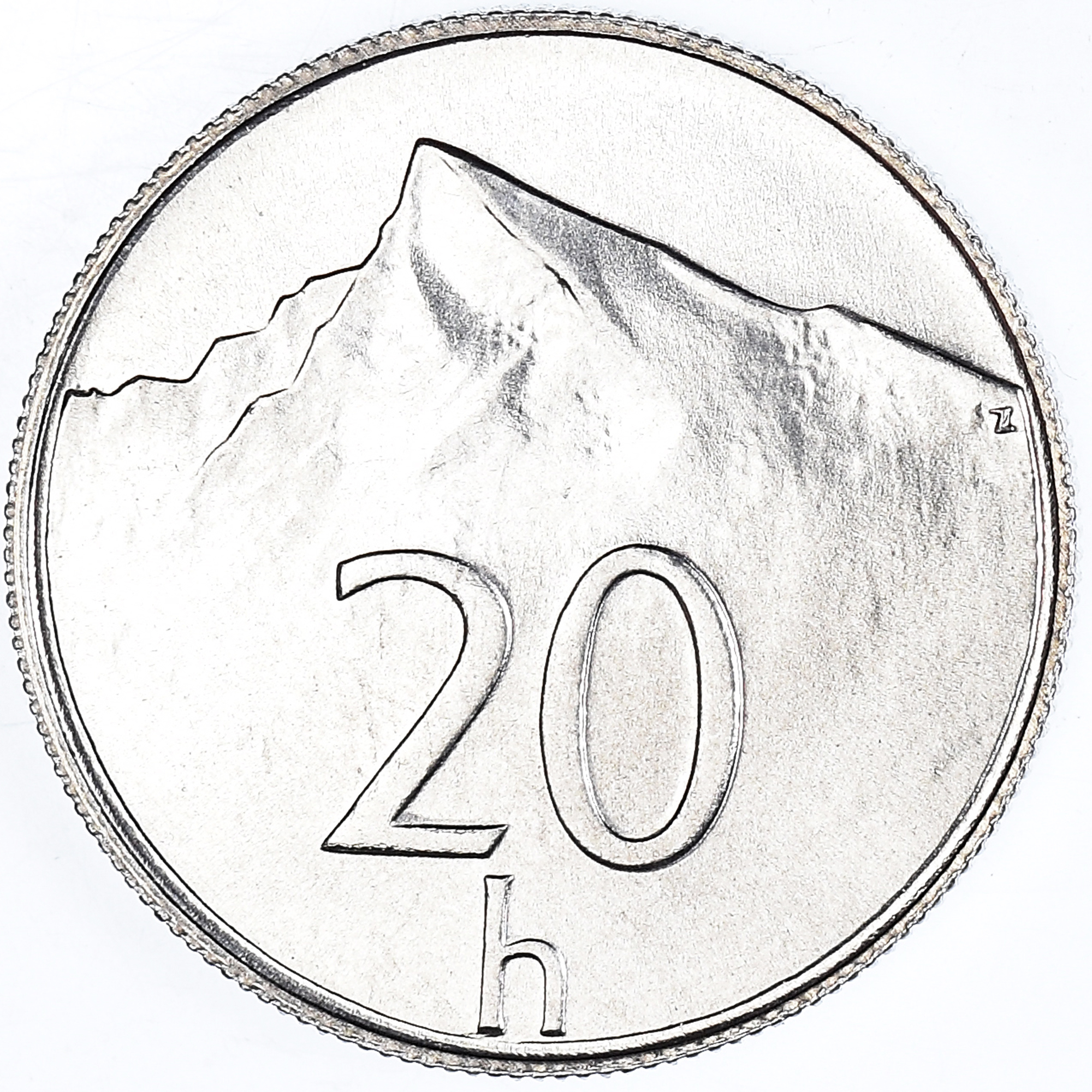 Moneda, Eslovaquia, 20 Halierov, 1994, SC+, Aluminio, KM:18