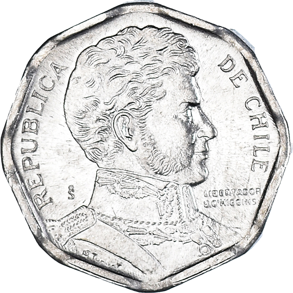 Moneda, Chile, Peso, 1992, Santiago, EBC+, Aluminio, KM:231