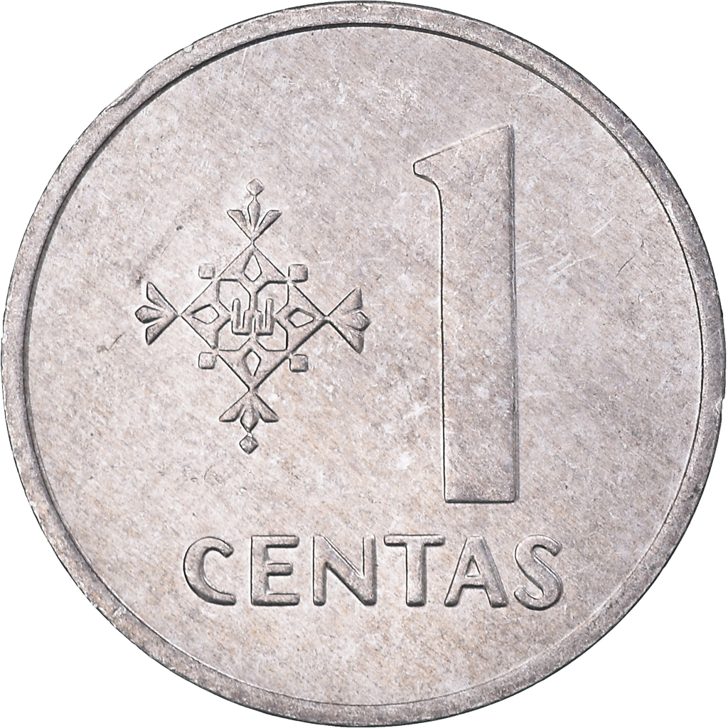 [#387651] Münze, Lithuania, Centas, 1991, VZ+, Aluminium, KM:85