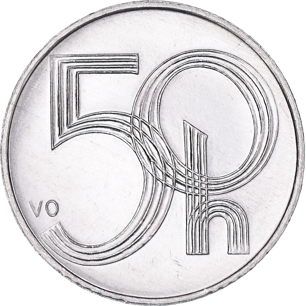 Coin, Czech Republic, 50 Haleru, 2003, Jablonec nad Nisou, , Aluminum