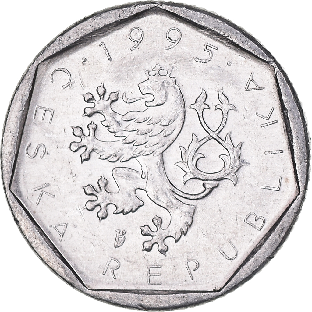 Moneda, República Checa, 20 Haleru, 1995, EBC, Aluminio, KM:2.1