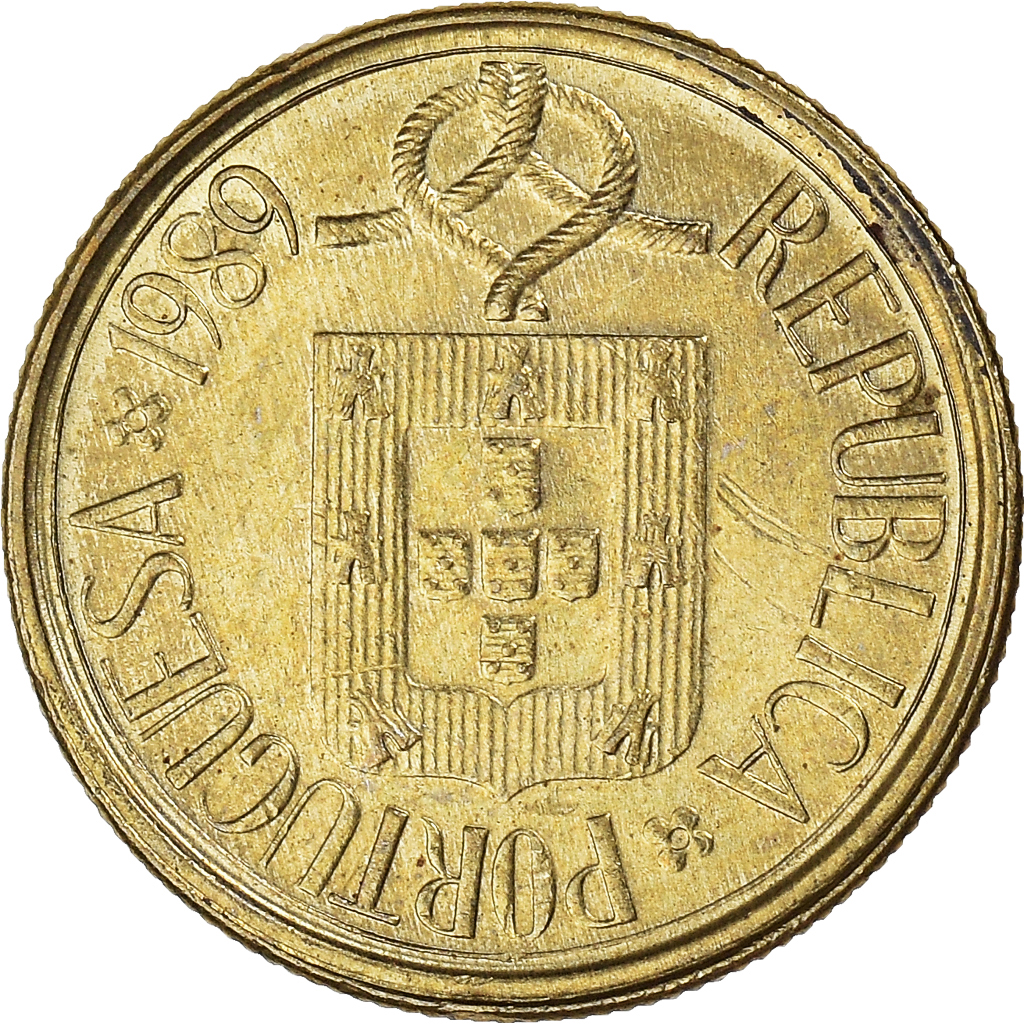 [#388122] moneda, portugal, escudo, 1989, mbc+, - Compra venta en ...