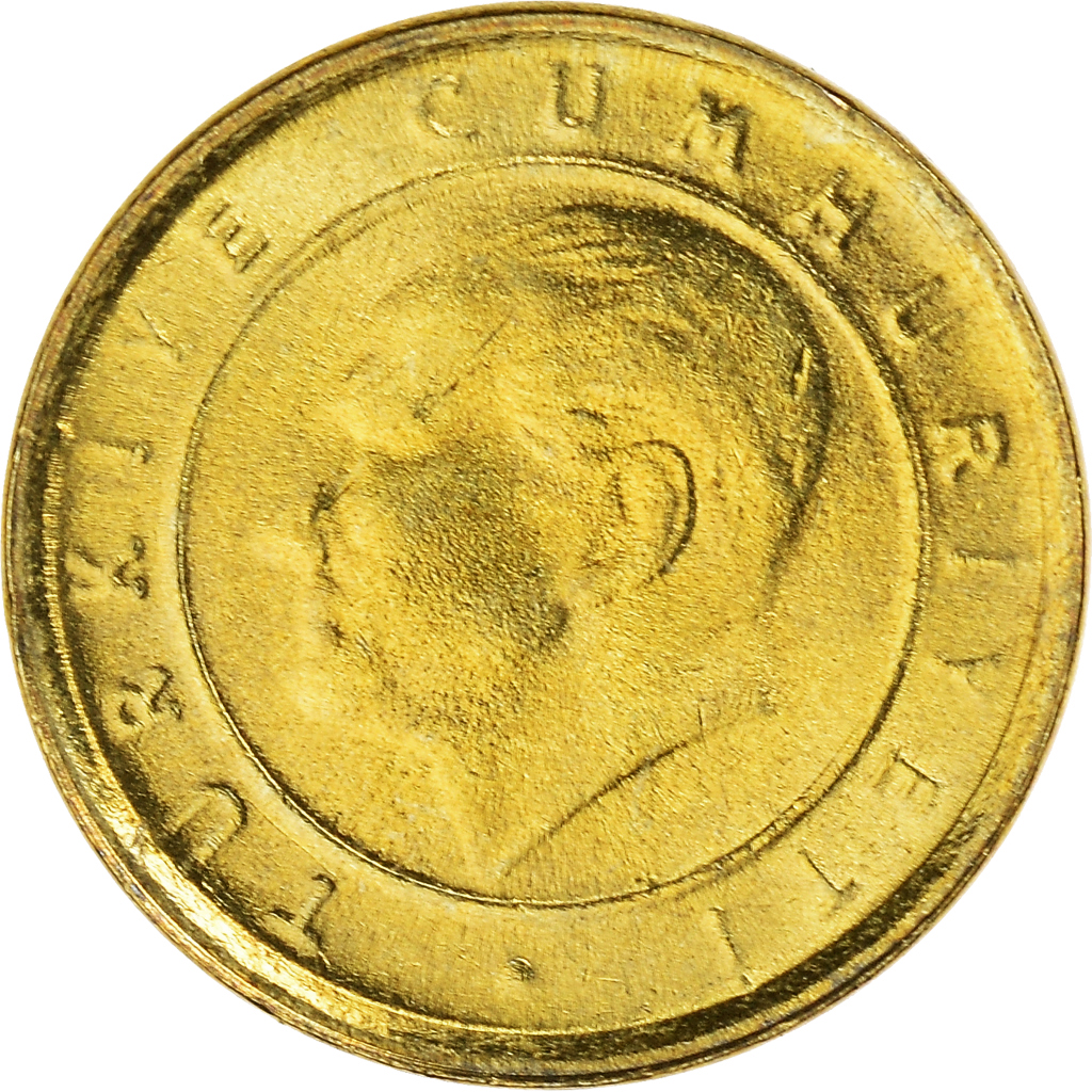 Moneda, Turquía, New Kurus, 2005, Istanbul, EBC+, Aluminio - bronce, KM:1164