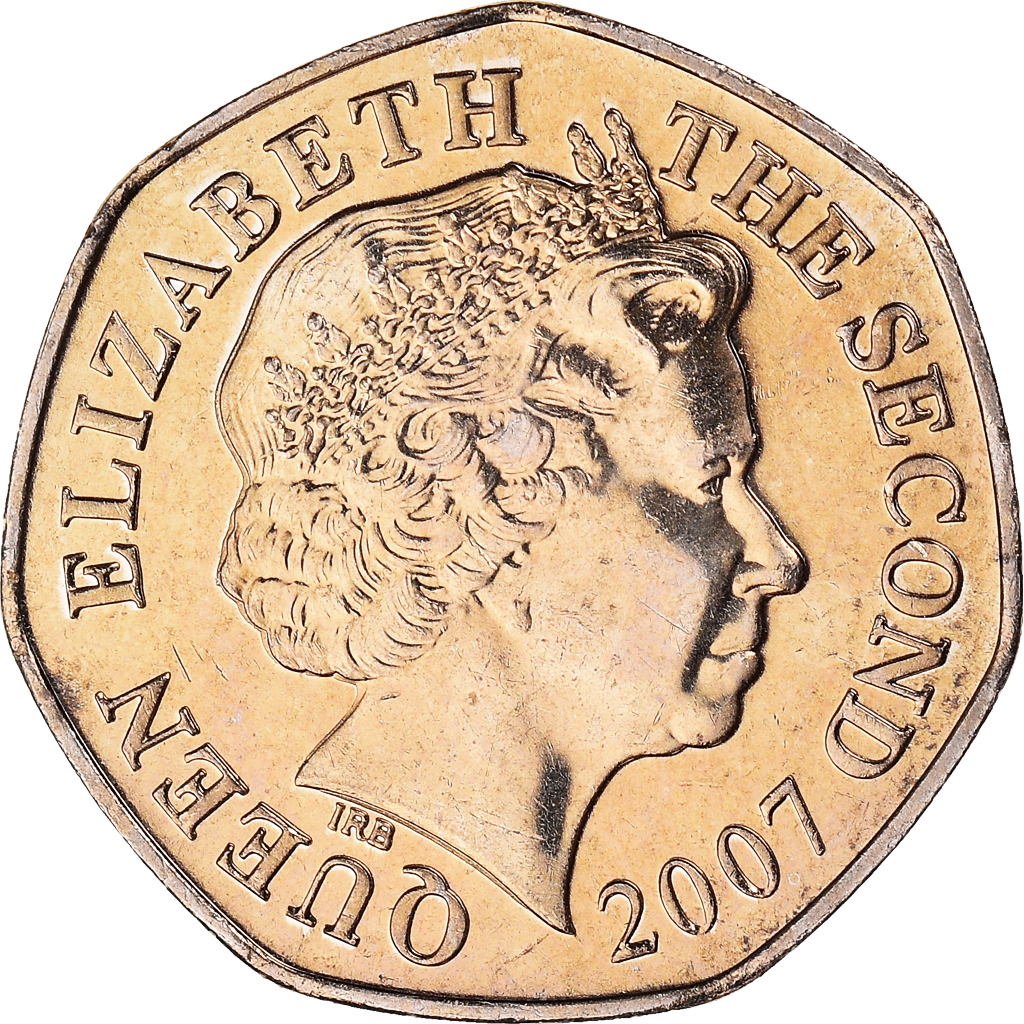Coin, Jersey, Elizabeth II, 20 Pence, 2007, , Copper-nickel, KM:107