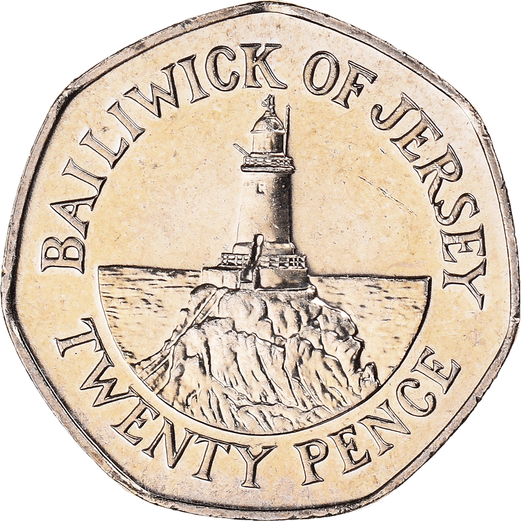 Coin, Jersey, Elizabeth II, 20 Pence, 2007, , Copper-nickel, KM:107