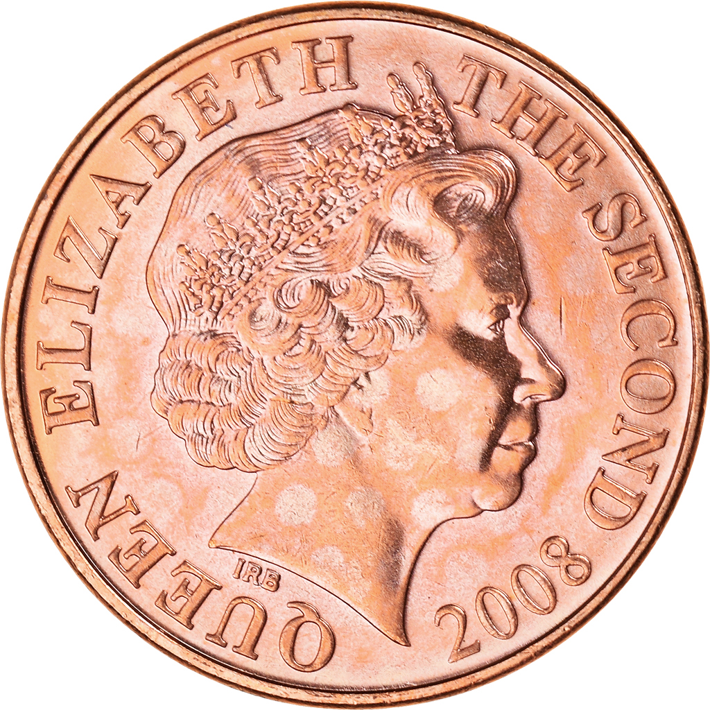 Coin, Jersey, Elizabeth II, 2 Pence, 2008, , Copper Plated Steel