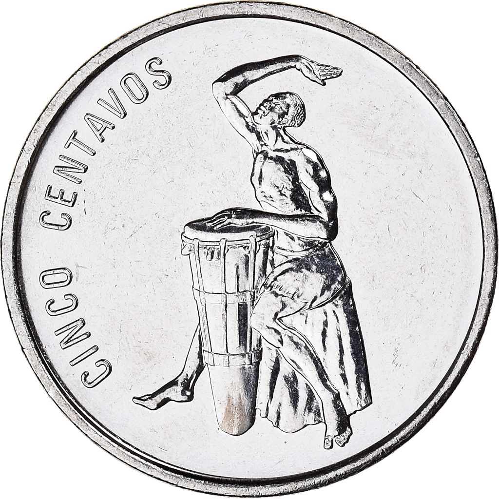 Coin, Dominican Republic, 5 Centavos, 1989, , Nickel Clad Steel, KM69