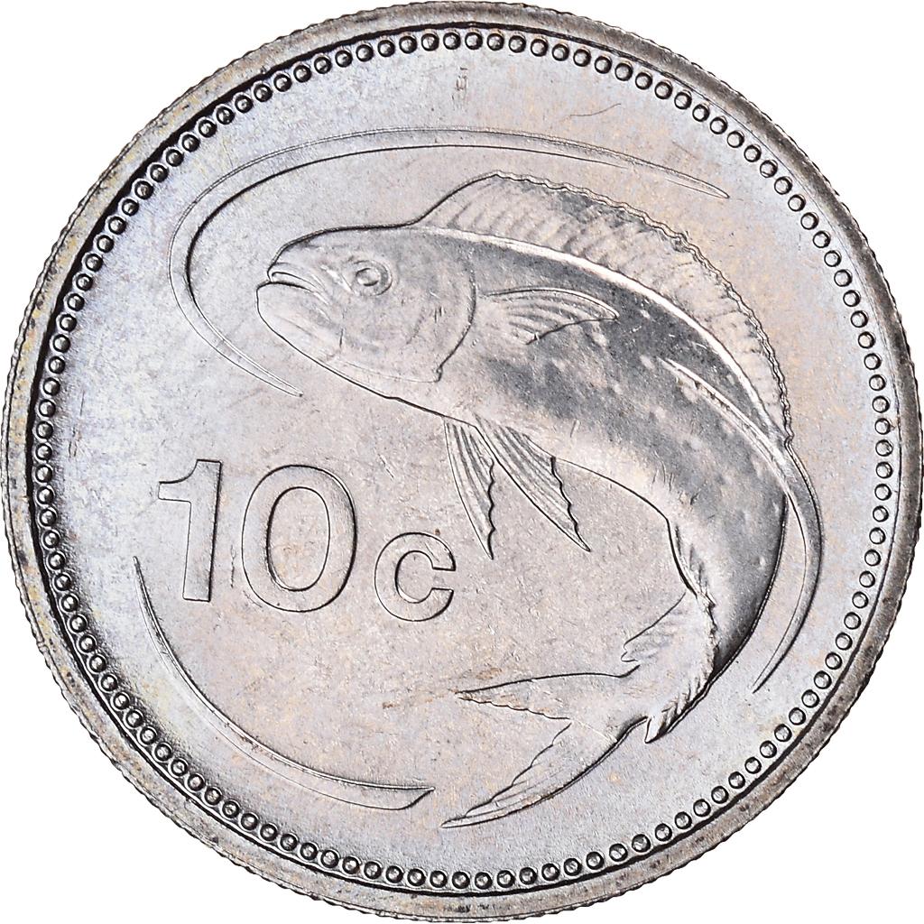 Coin, Malta, 10 Cents, 1986, British Royal Mint, , Copper-nickel, KM:76