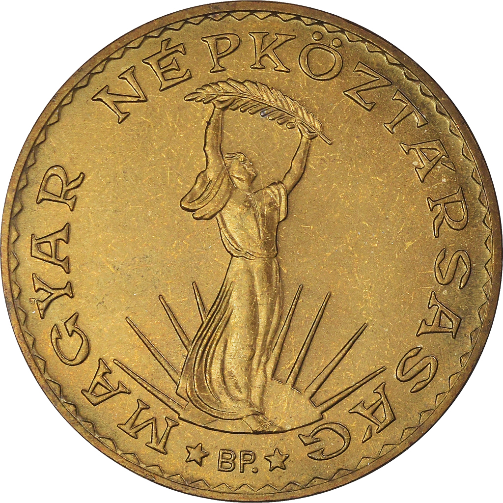 Moneda, Hungría, 10 Forint, 1983, EBC+, Aluminio - bronce, KM:636