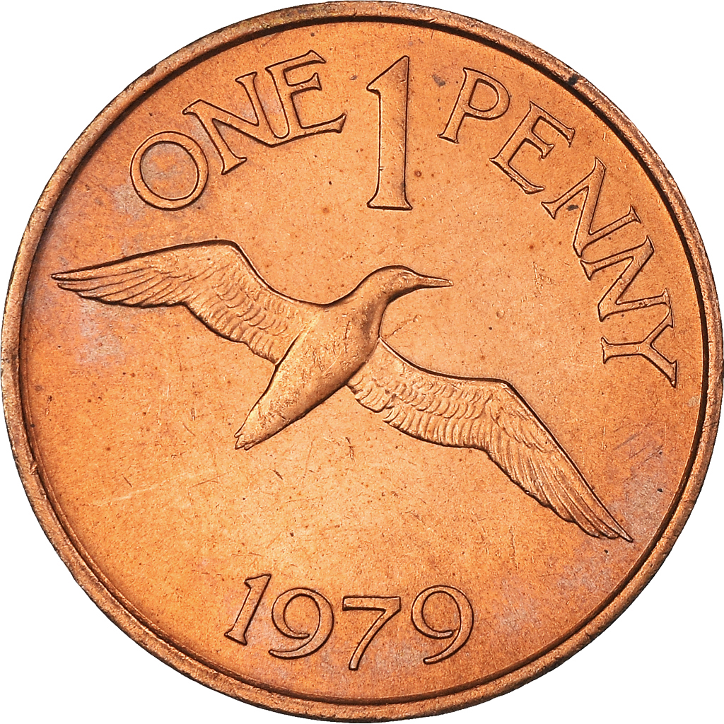 Coin, Guernsey, Penny, 1979, , Bronze European Coins