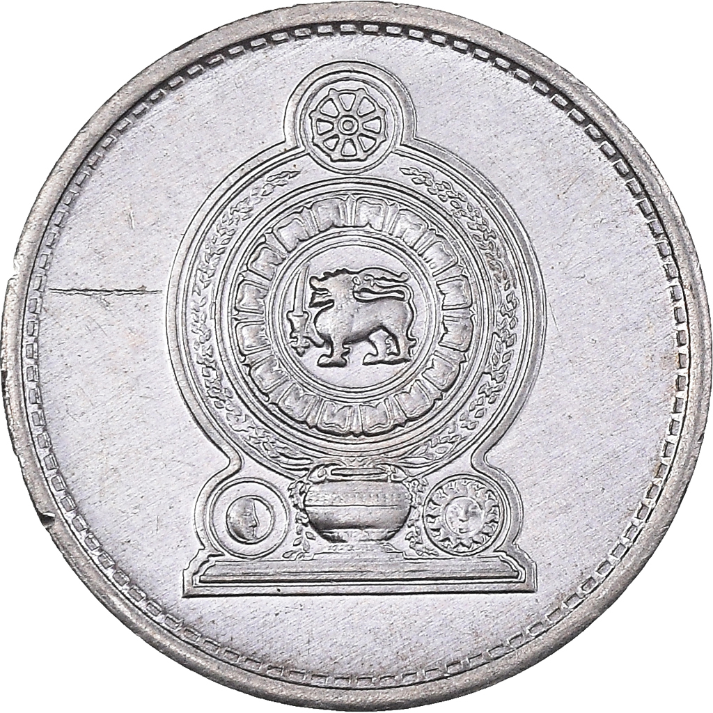 Moneda, Sri Lanka, Cent, 1994, MBC+, Aluminio, KM:137