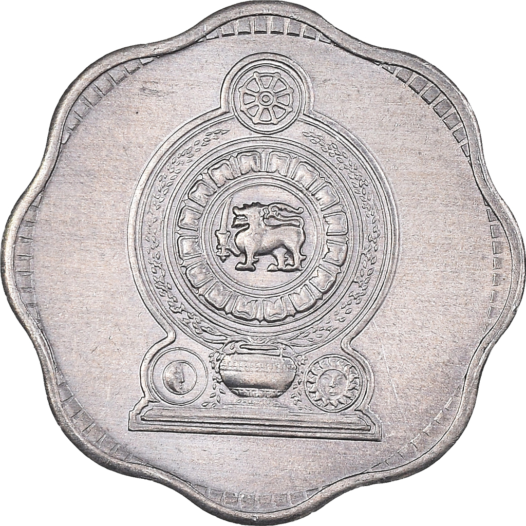 Moneda, Sri Lanka, 2 Cents, 1978, EBC+, Aluminio, KM:138