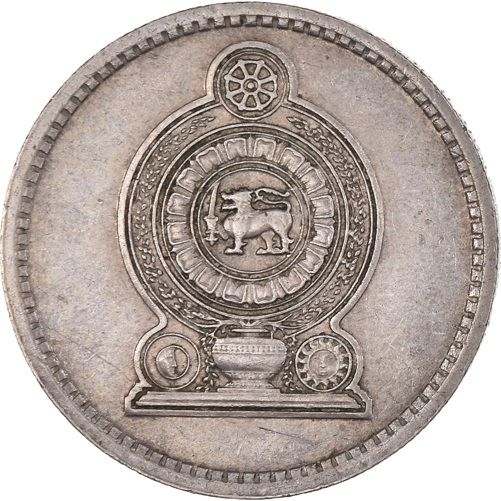 Moneda, Sri Lanka, 50 Cents, 1991, MBC+, Cobre - níquel, KM:135.2