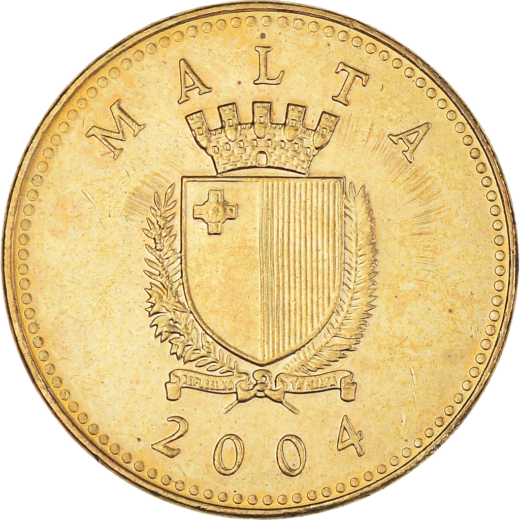 Coin, Malta, Cent, 2004, , Nickel-brass, KM:93
