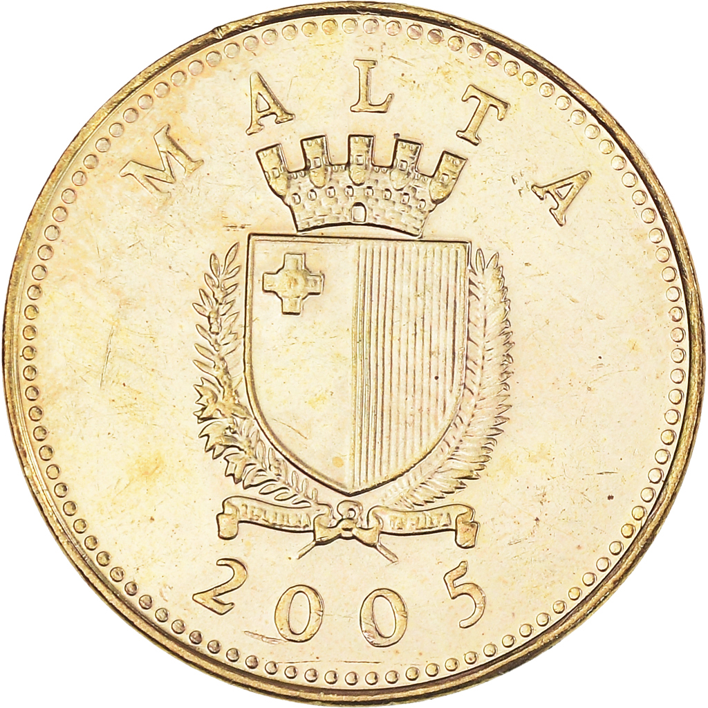 Coin, Malta, Cent, 2005, British Royal Mint, , Nickel-brass, KM:93