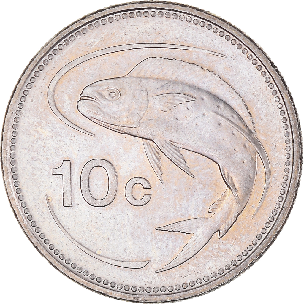 Coin, Malta, 10 Cents, 1998, , Copper-nickel, KM:96