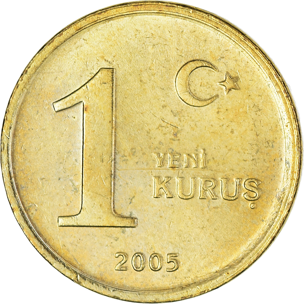 Moneda, Turquía, New Kurus, 2005, Istanbul, MBC+, Aluminio - bronce, KM:1164