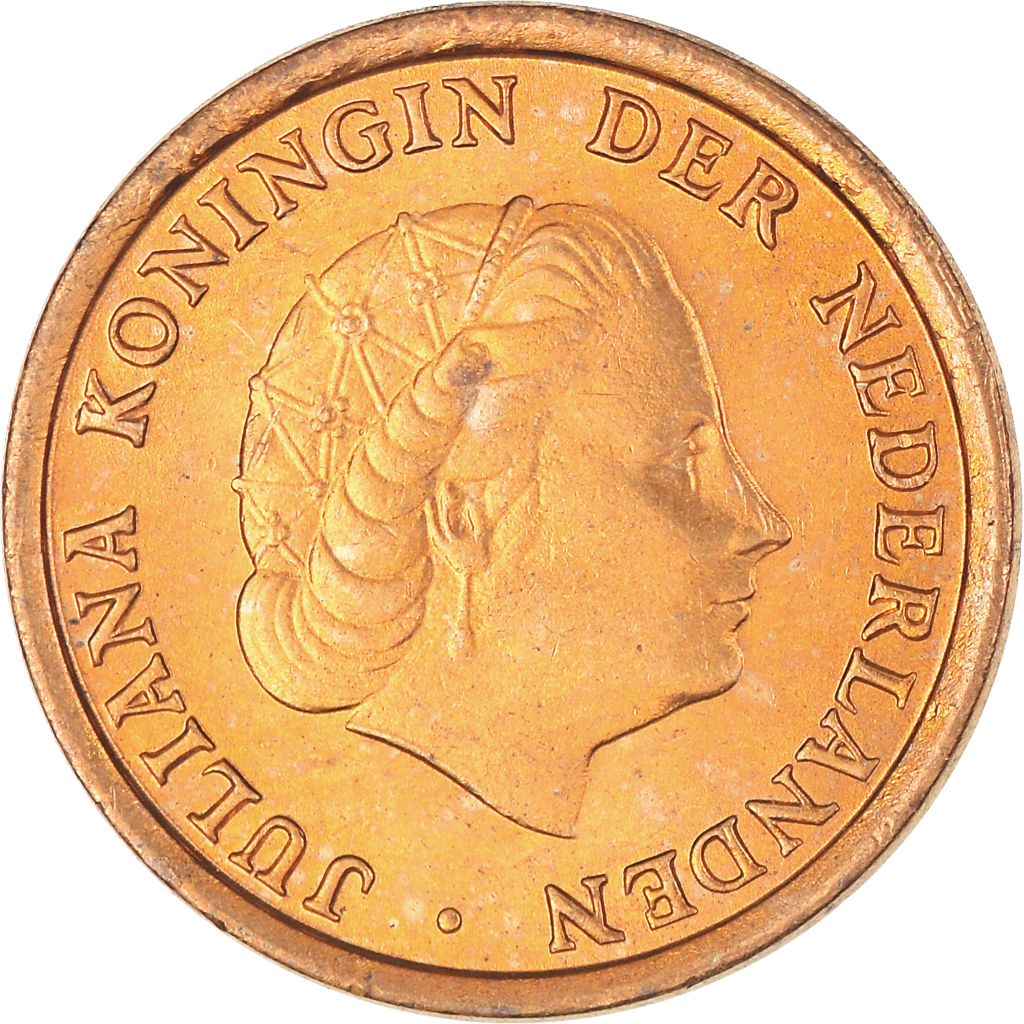 Coin, Netherlands, Juliana, Cent, 1971, , Bronze, KM:180