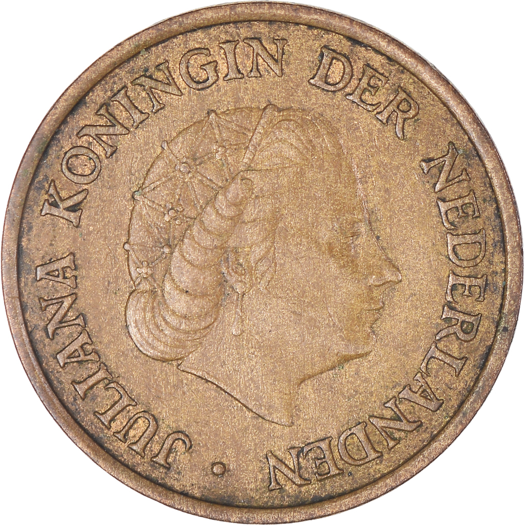 Coin, Netherlands, Juliana, 5 Cents, 1962, , Bronze, KM:181