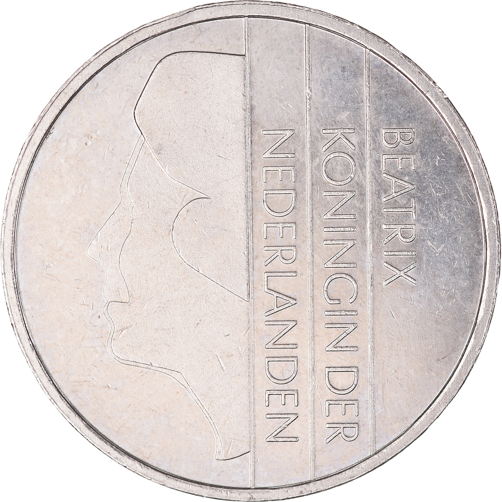 Coin, Netherlands, Beatrix, Gulden, 1992, , Nickel, KM:205