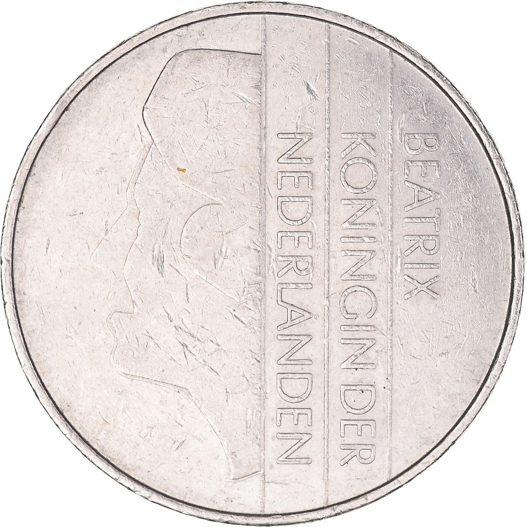 Coin, Netherlands, Beatrix, 2-1/2 Gulden, 1983, , Nickel, KM:206