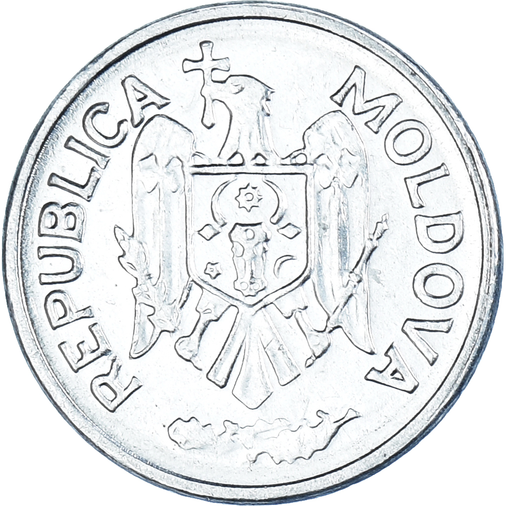 Coin, Moldova, Ban, 1993, , Aluminum, KM:1