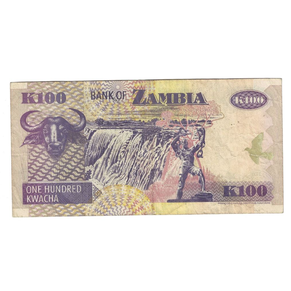 Billete, 100 Kwacha, 2006, Zambia, KM:38f, BC