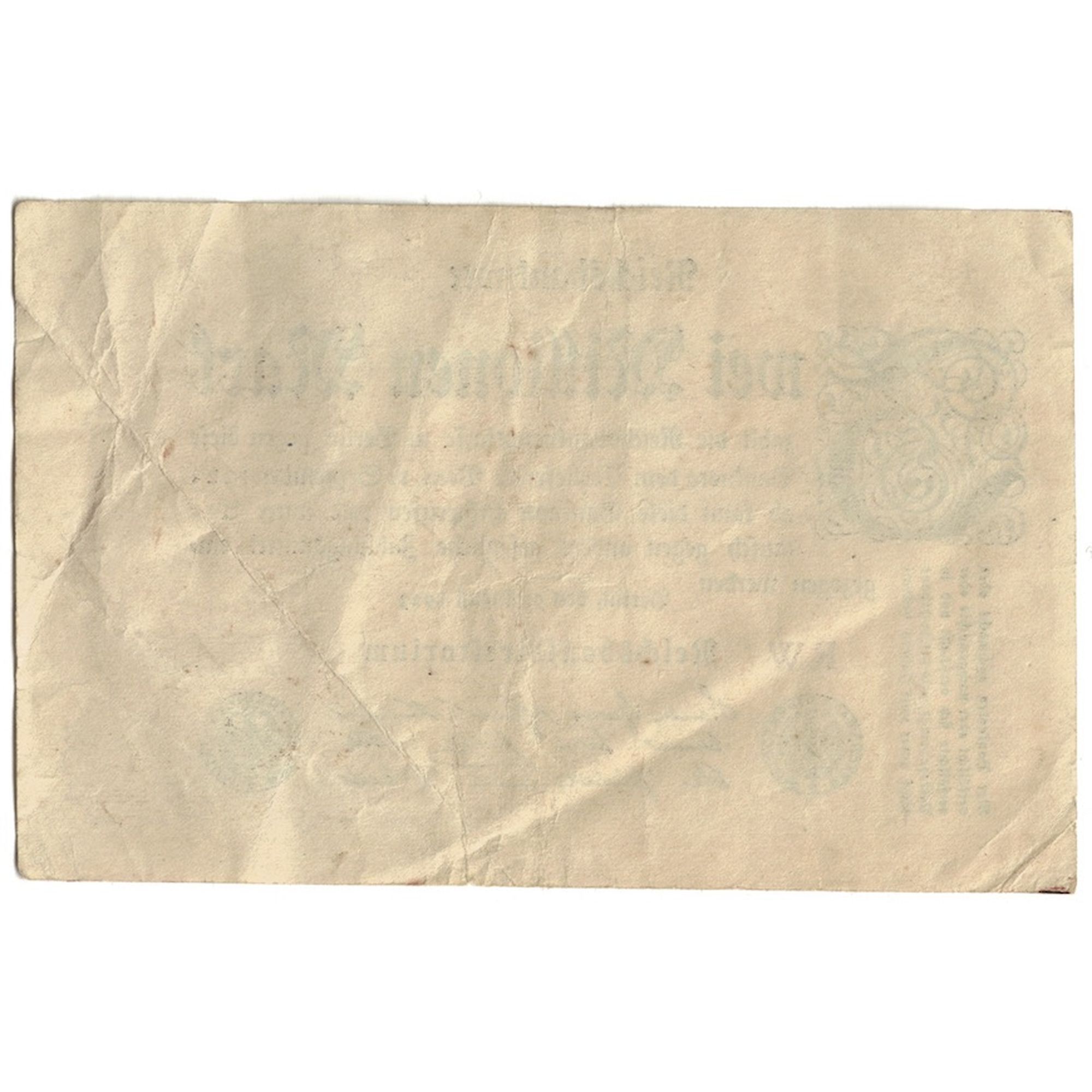 Geldschein, Deutschland, 2 Millionen Mark, 1923, 1923-08-09, KM:103, SS