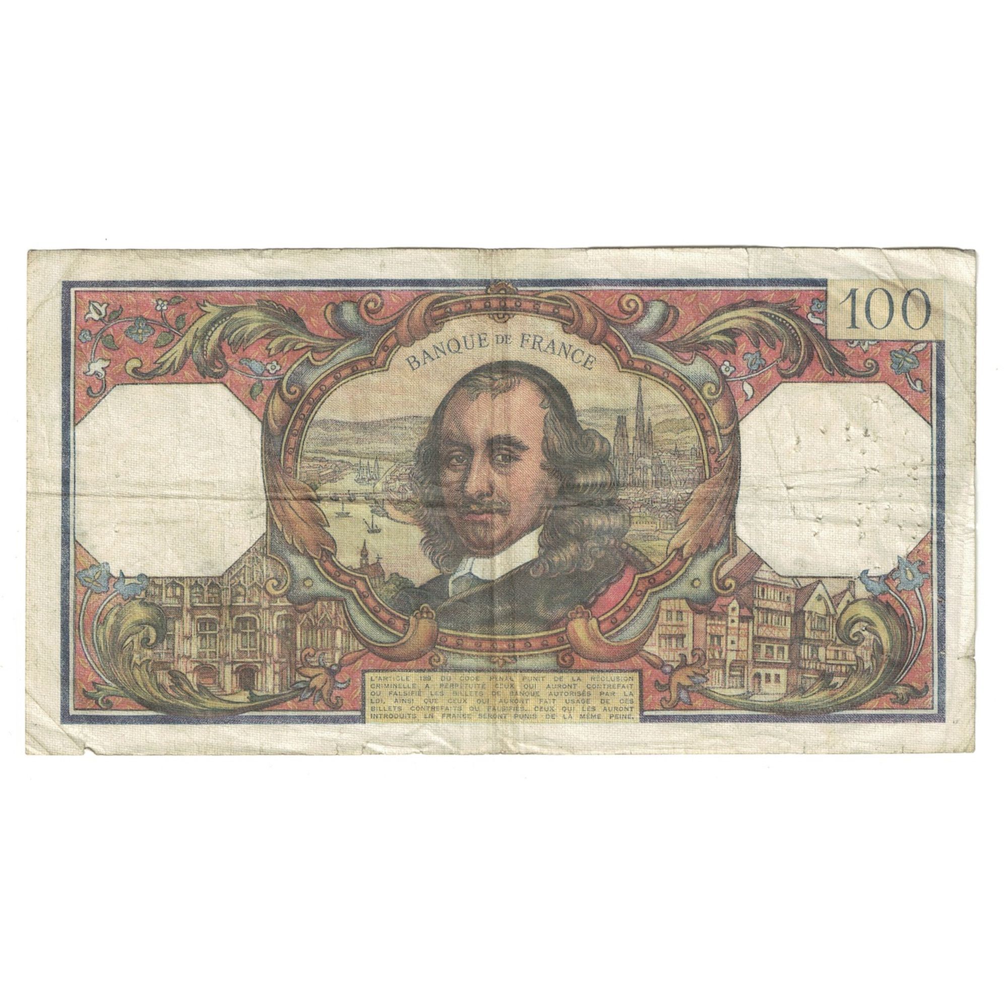 Frankreich, 100 Francs, Corneille, 1964, E.48, S, Fayette:65.04, KM:149a