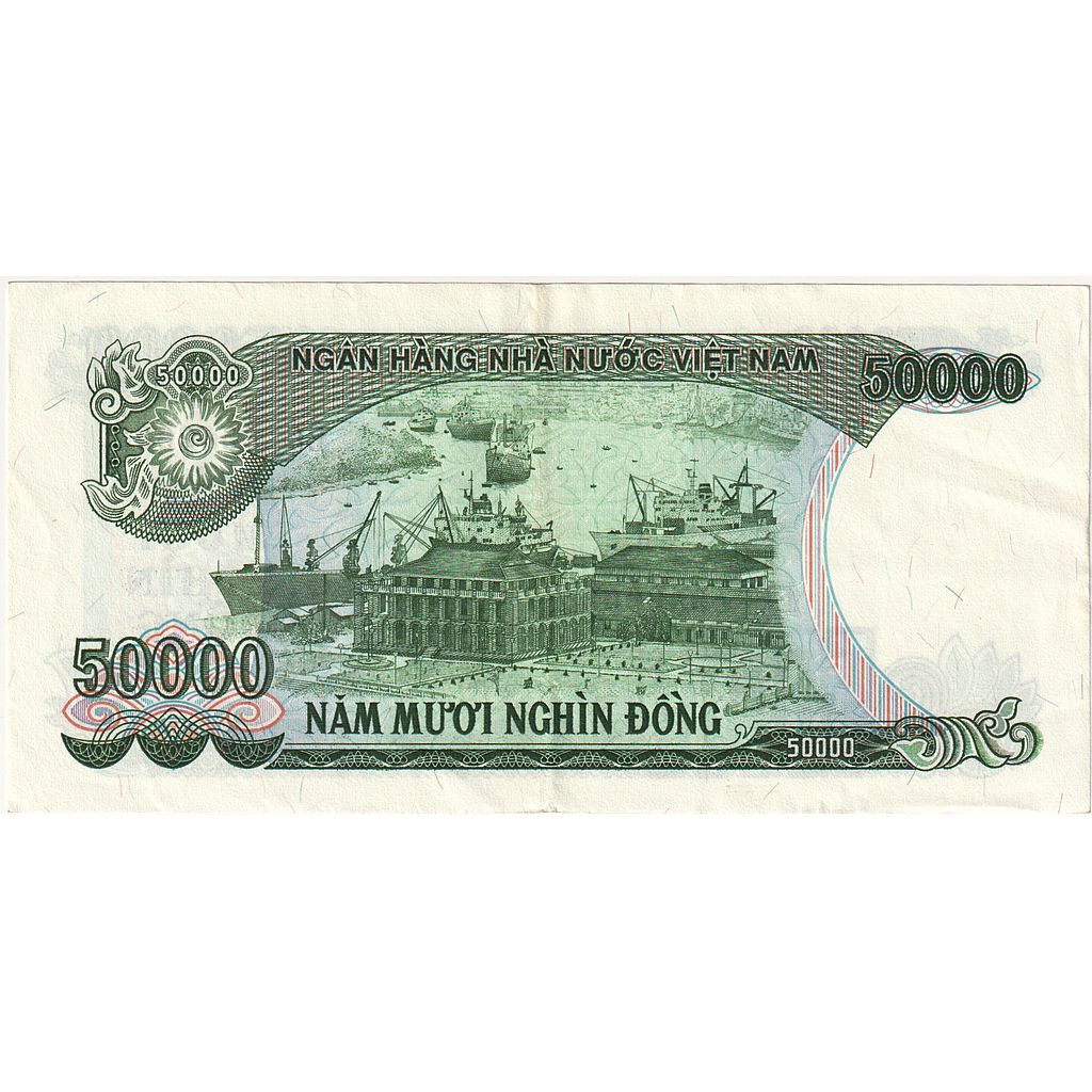 Vietnam, 50,000 Dng, 1990, KM:111a, UNC(65-70) | World Paper Money