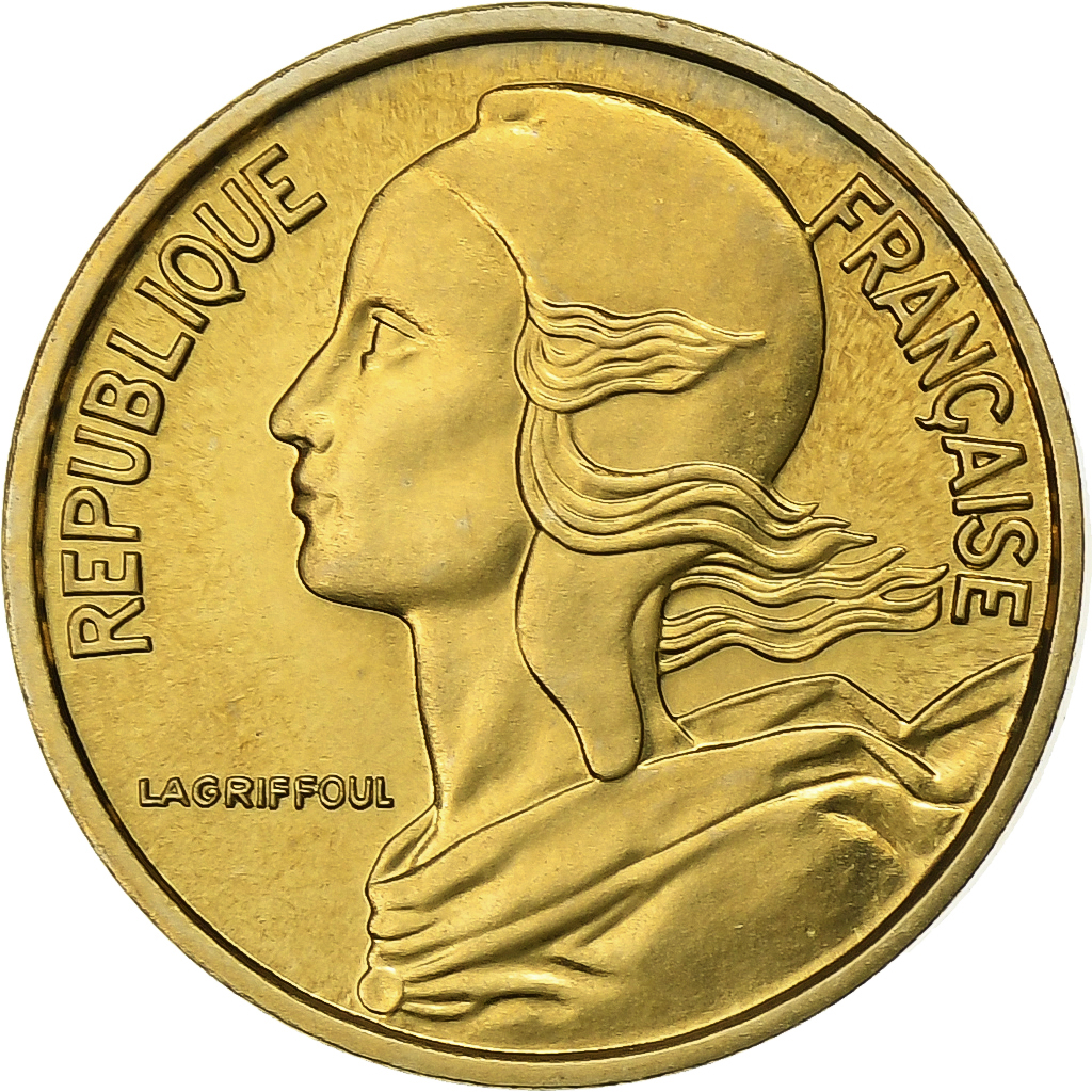 Coin, France, Marianne, 5 Centimes, 1974, Paris, , Aluminum-Bronze