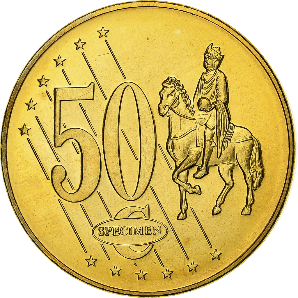 Latvia, Medal, 50 C, Essai Trial, 2003, Cupro-aluminium-nickel, 