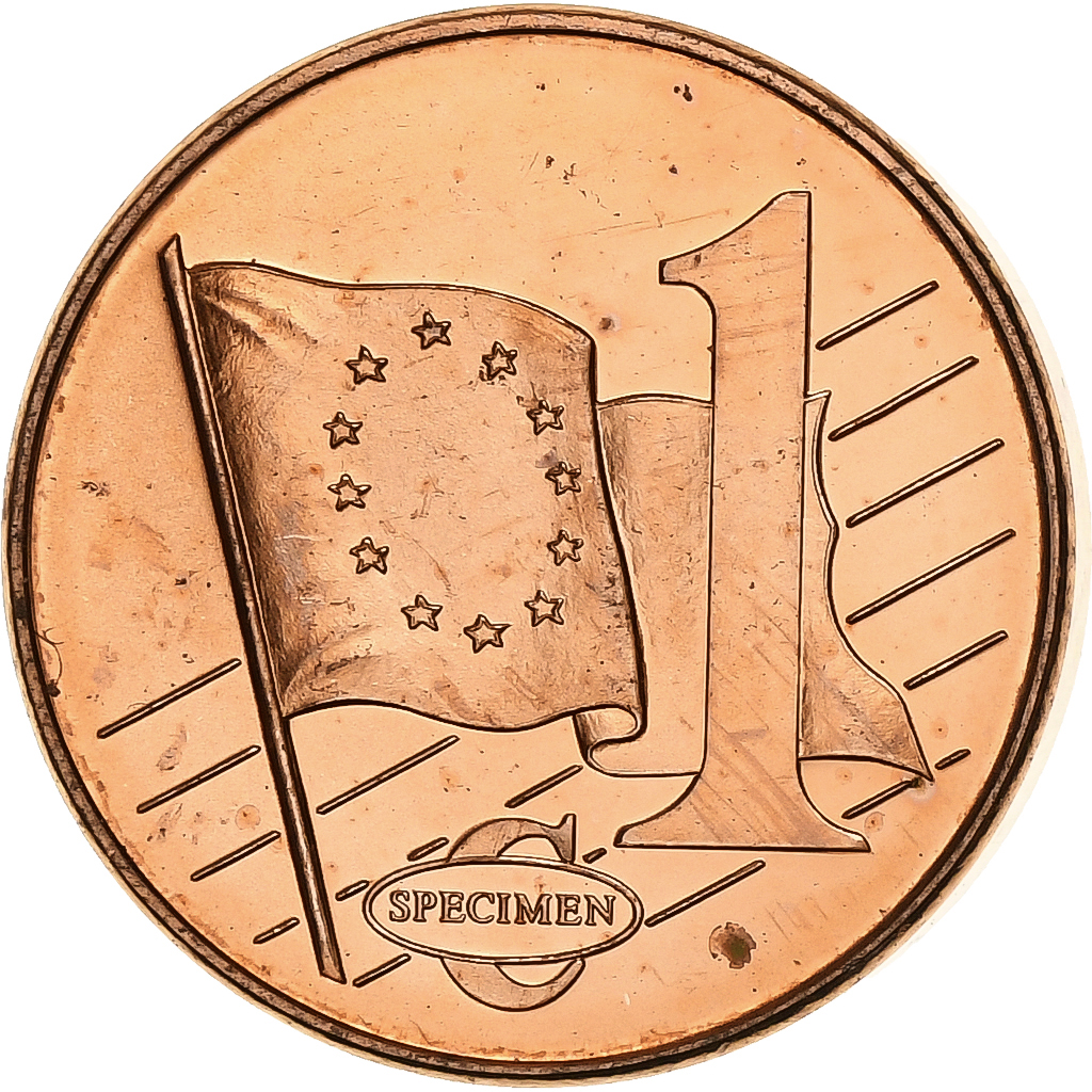 Latvia, Medal, 1 C, Essai Trial, 2003, Copper, 