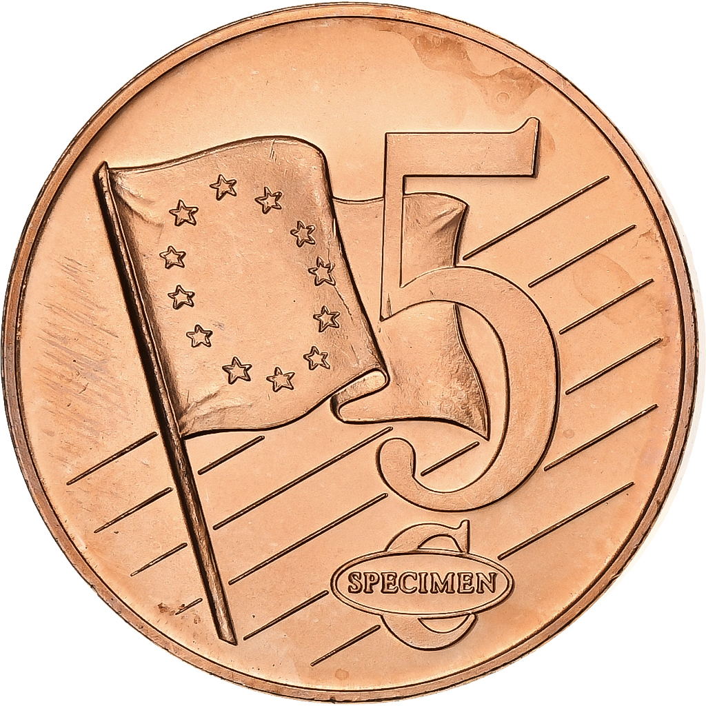 Isle of Man, Medal, 5 C, Essai-Trial, 2003, Copper, 