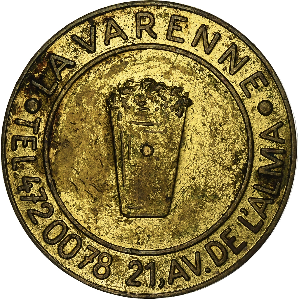 Frankrijk, Token, Etablissements Sourdin, Bières et Eaux Minérales, Tin, ZF
