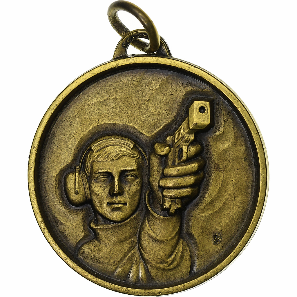 France, Medal, Concours de Tir, 1982, Bronze, 