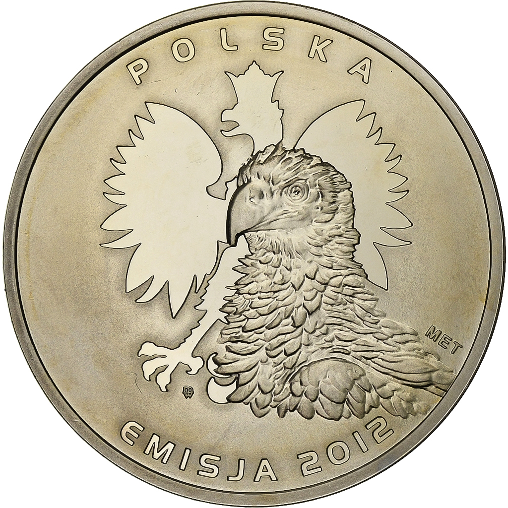Polen, Medaille, Euro de Football, 2012, Silver Plated Copper, Gdansk, STGL