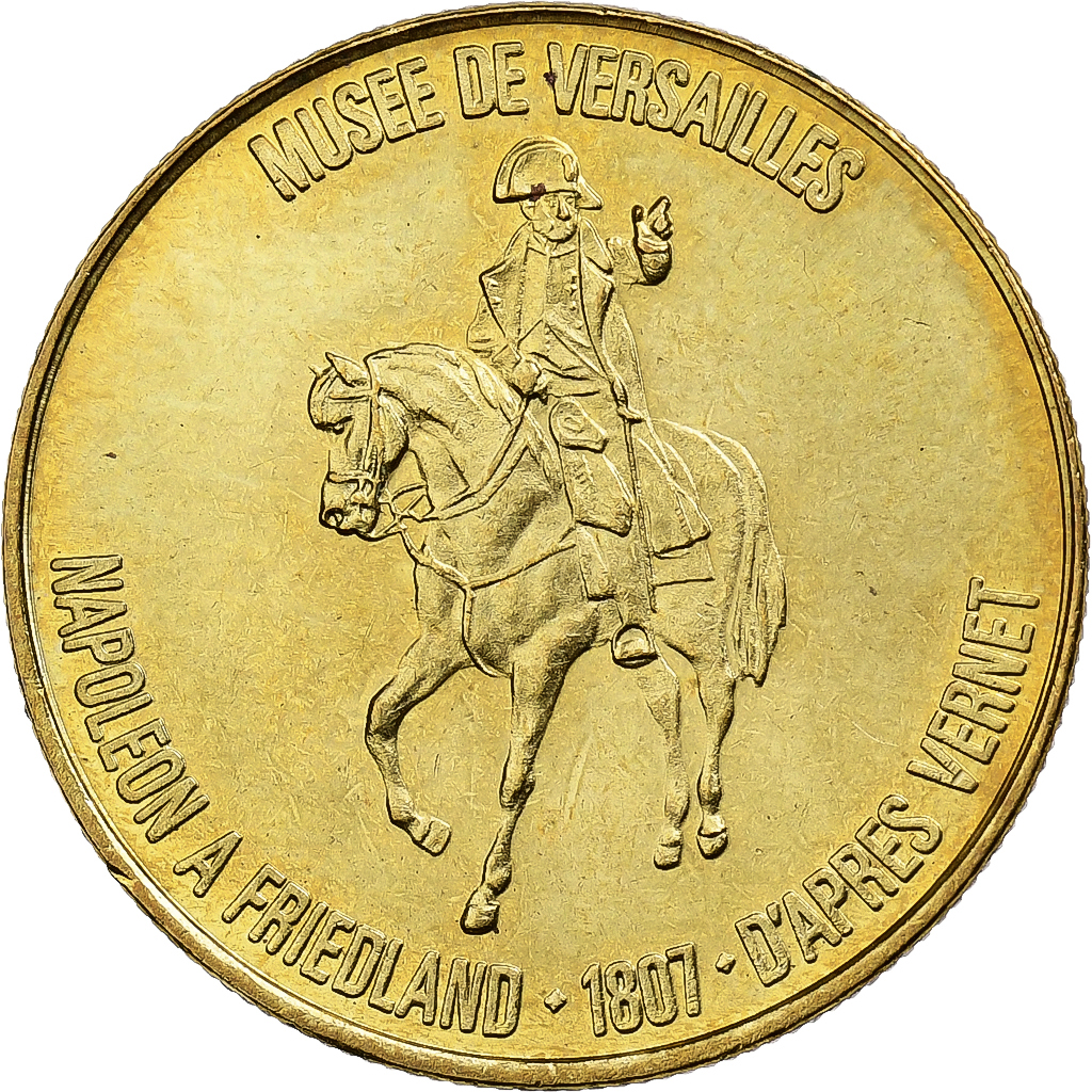 France, Token, Collection Total, Napoléon à Friedland, Copper-Nickel Gilt