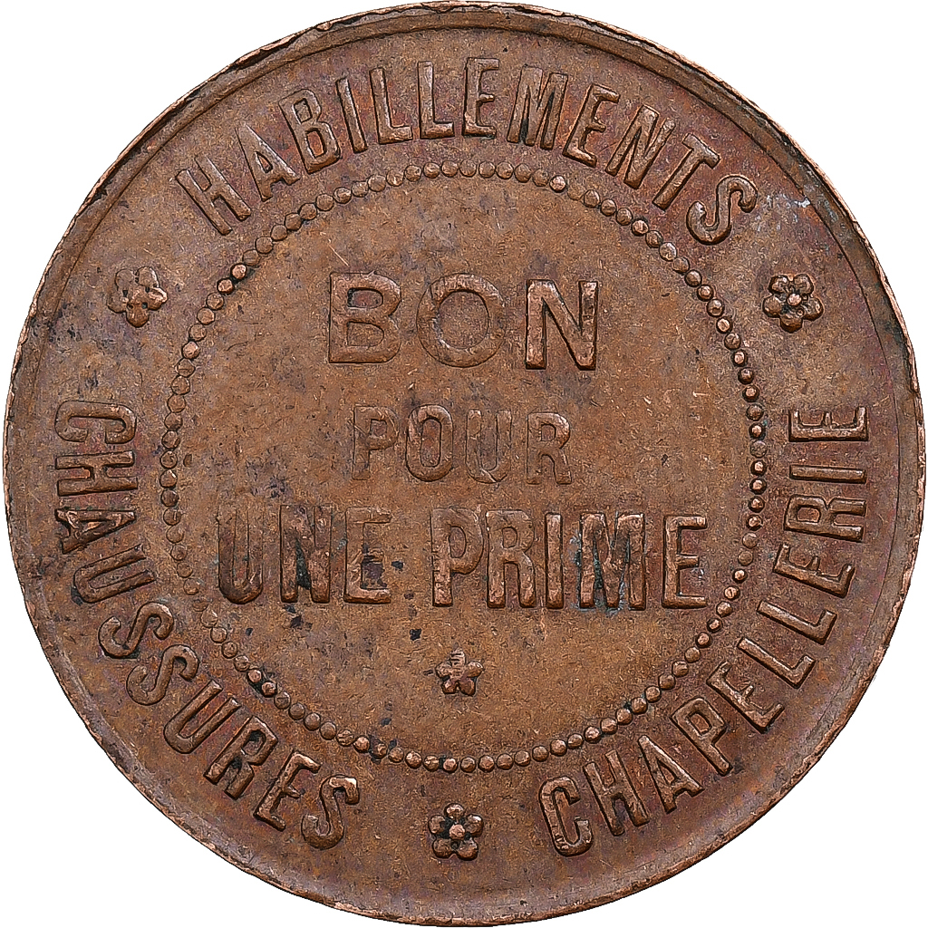 France, Paris, Jeton Prime, Aux Buttes Chaumont, , Copper