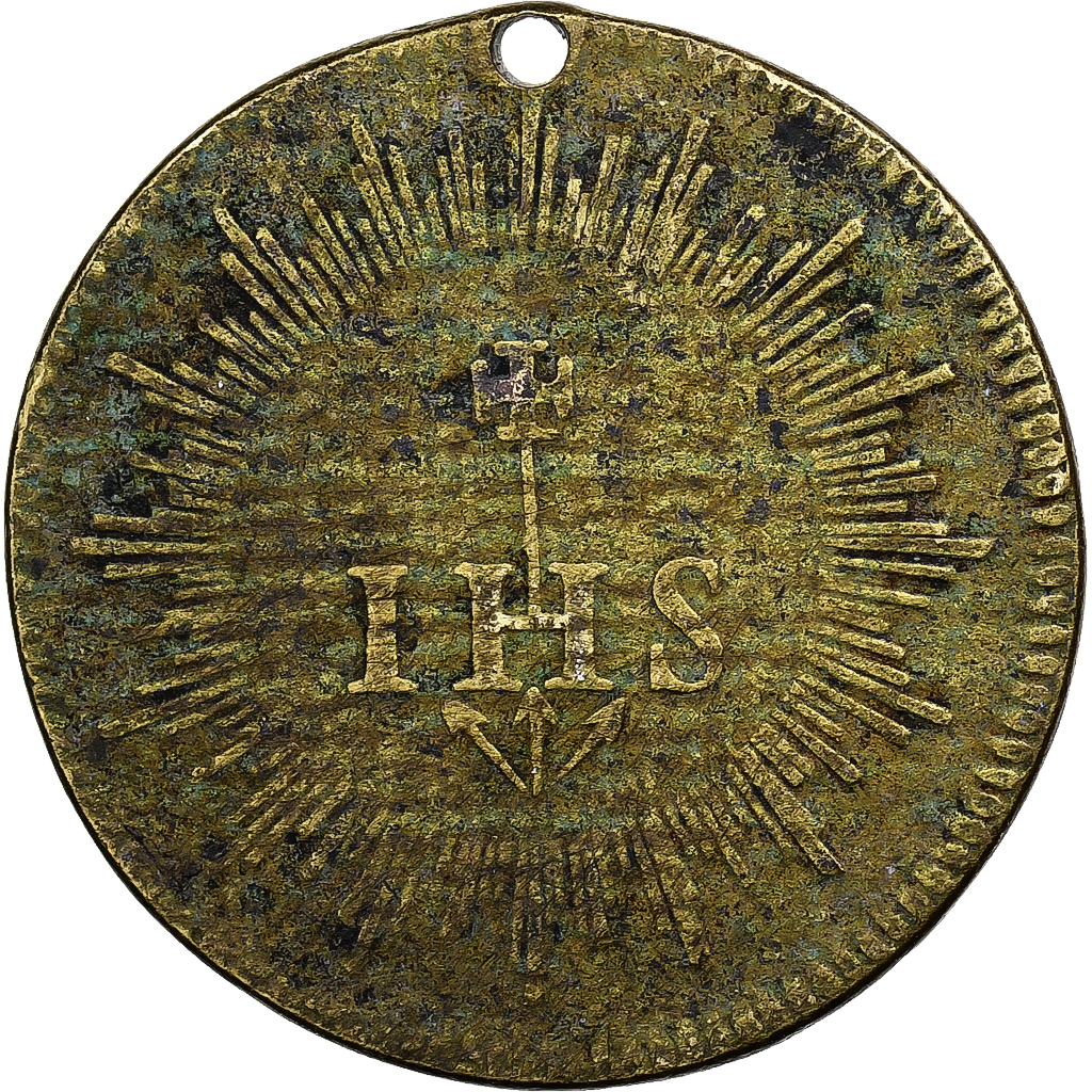 Vatican, Token, Le Pape Pie V, Brass, 