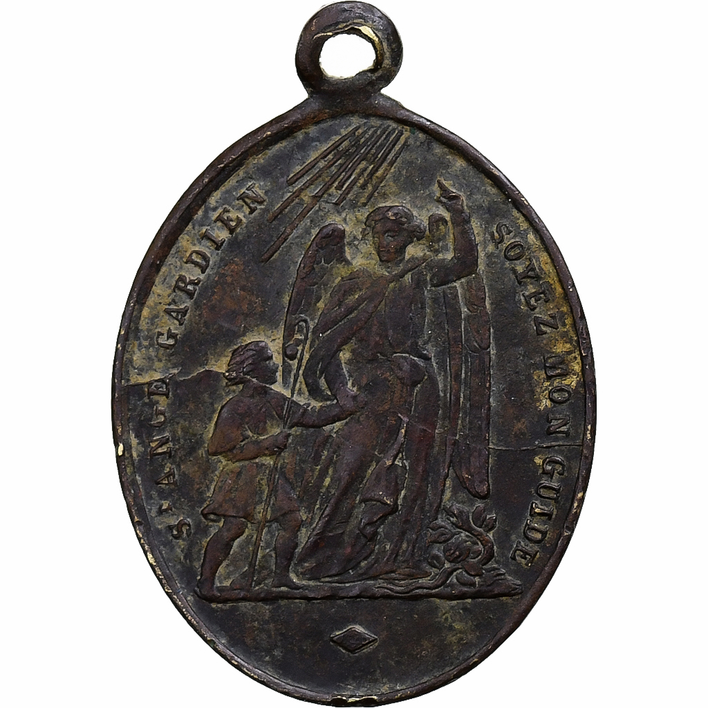 France, Medal, Saint Joseph, Brass, 