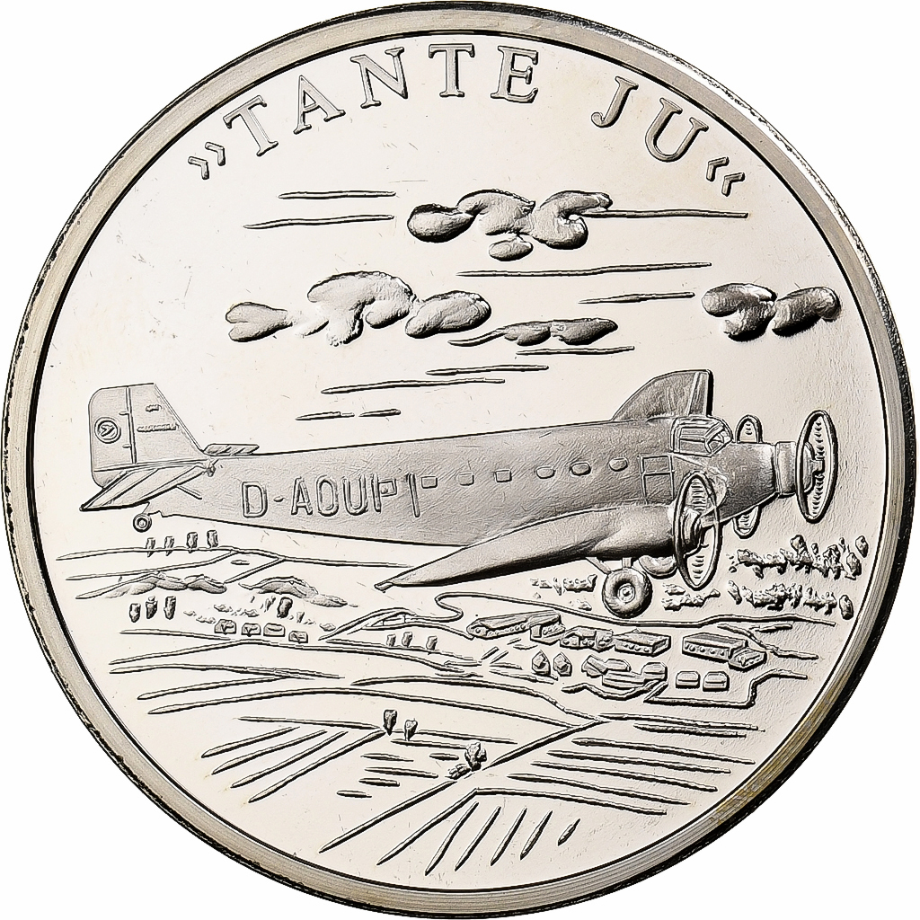 Germany, Medal, Tante Ju, Copper-nickel, 