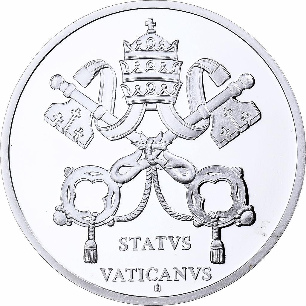 Vatican, Medal, Le Pape Benoit XV, Silver Plated Copper, 