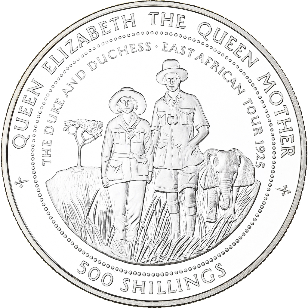 Tanzania, 500 Shillings, Tour de l’Afrique de l’Est par le Duc et la