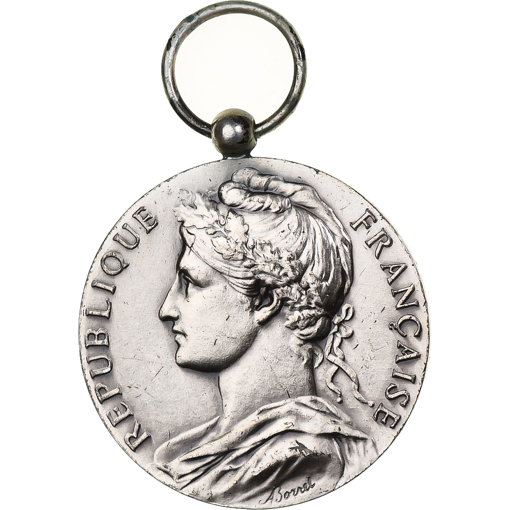 France, Honneur-Travail, République Française, Medal, 1978, Excellent Quality