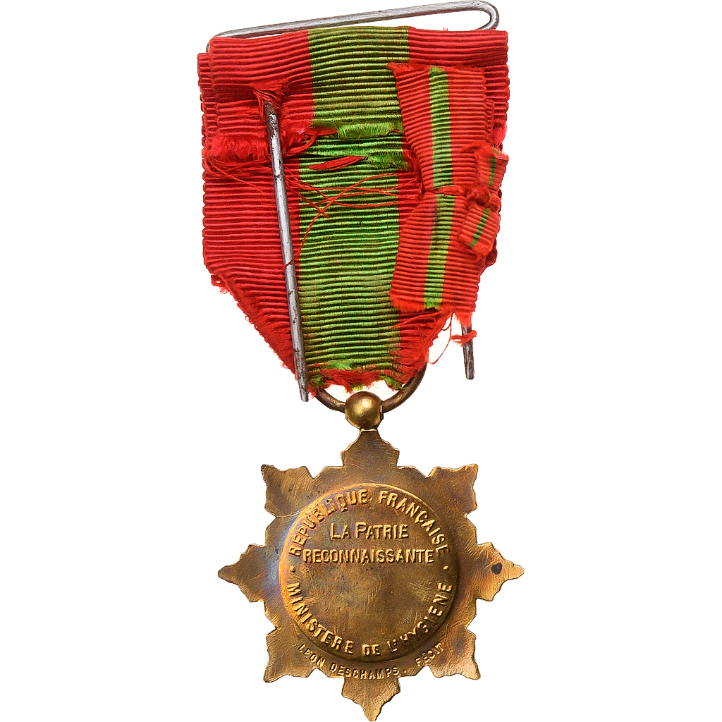 France, Médaille de la Famille Française, Medal, Very Good Quality, Bronze, 37