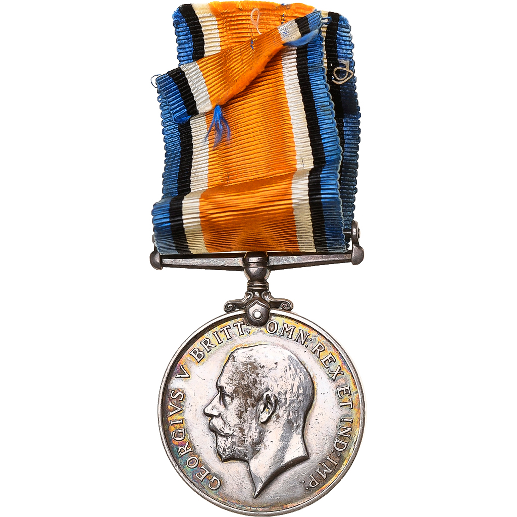 小物 GEORGI V MEDAL 395638] United Kingdom, British War, Georges V, Medal, 1914