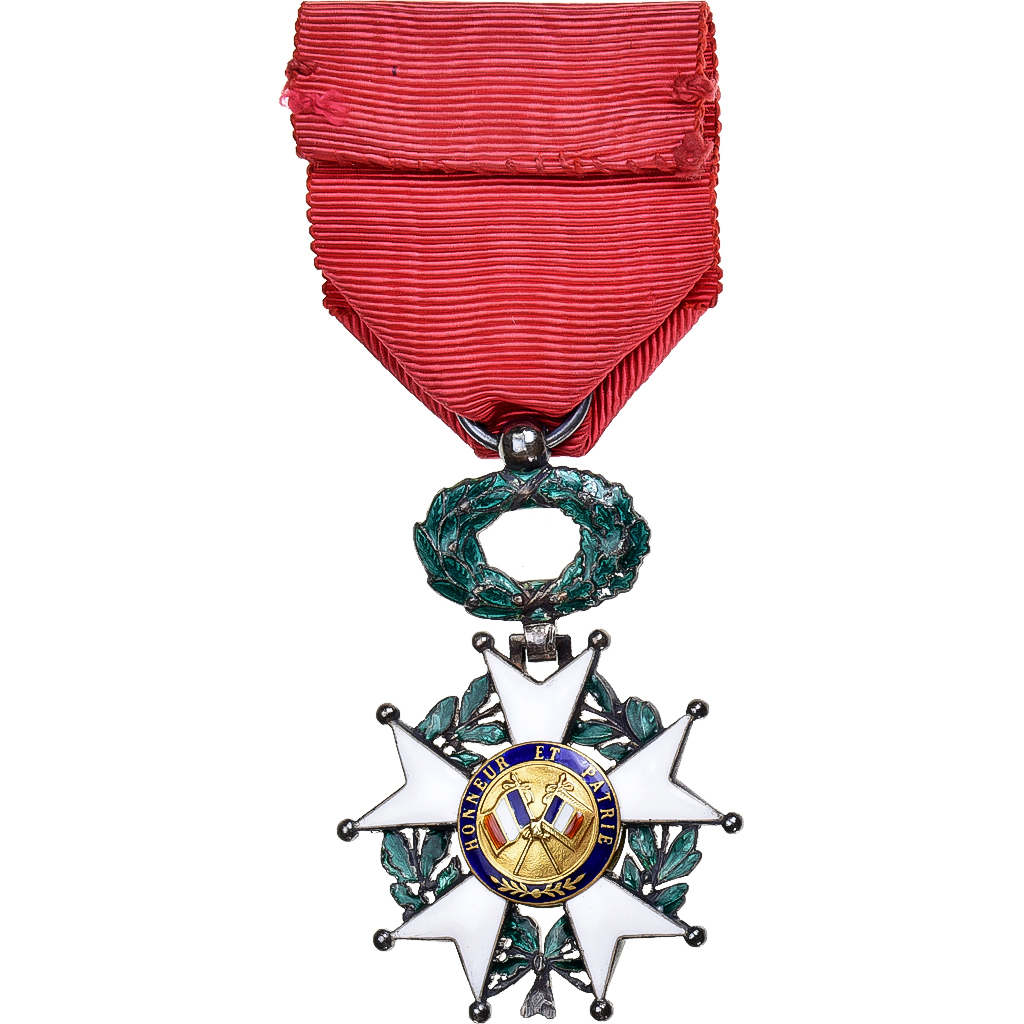 France, Légion d'Honneur, Troisième République, Medal, 1870, Excellent